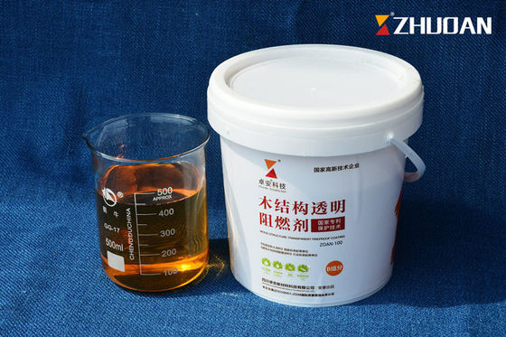 Cina Struktur Kayu Waterbased Heatated Spray Paint Transparent Intumescent 2.2 Jam Pengeringan pemasok